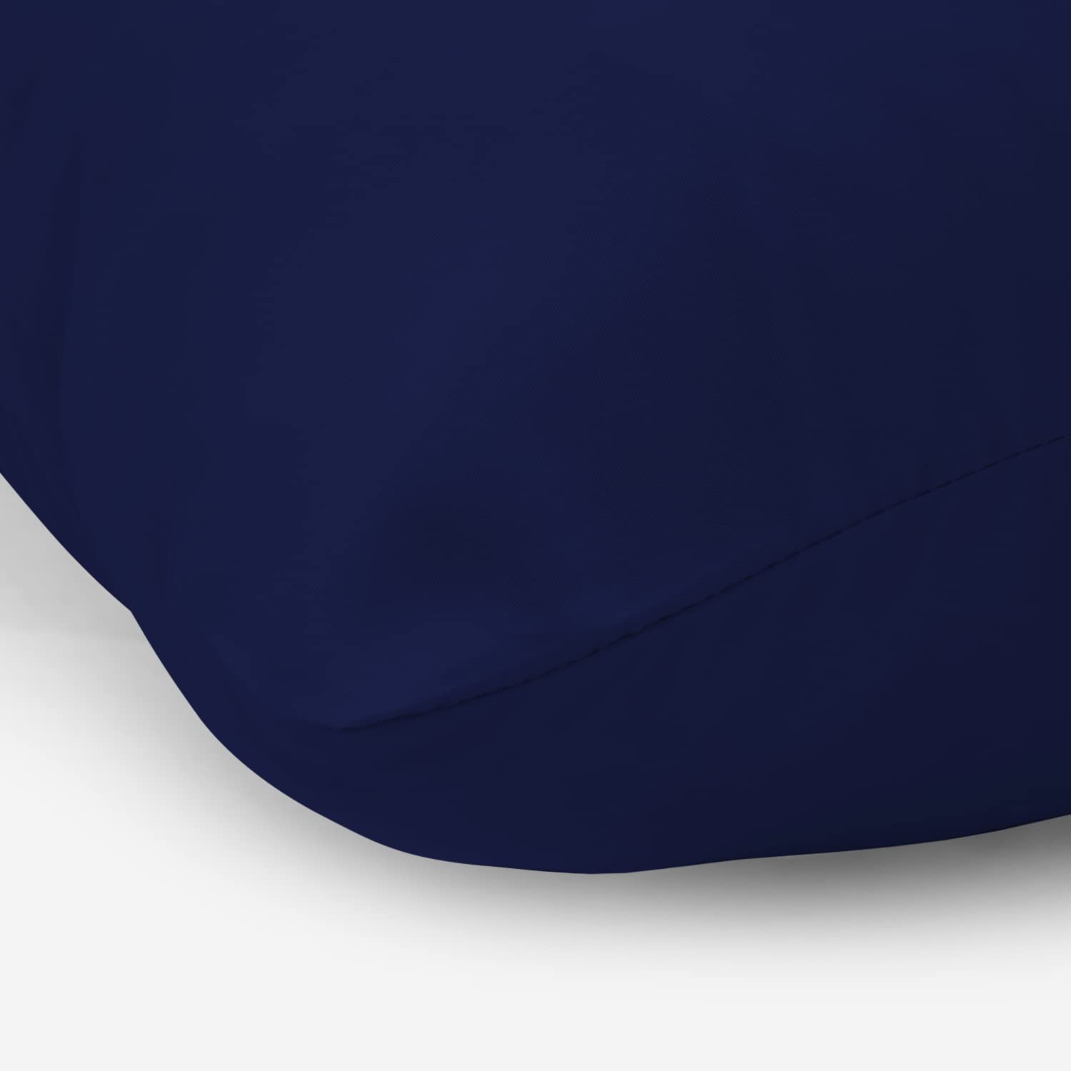 Aspire Homeware Pillow Cases 2 Pack – 100% Brushed Microfiber Navy Pillowcases Super Soft Envelope Closure Pillow Cover (50x75cm)