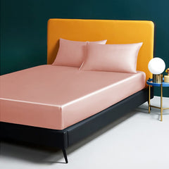 OLESILK 100% Silk Pillowcase for Hair and Skin, Both Sides 16 Momme Real Natural Mulberry Silk, with Hidden Zipper and Gift Box, 1pc, Peach Pink, 50x75cm