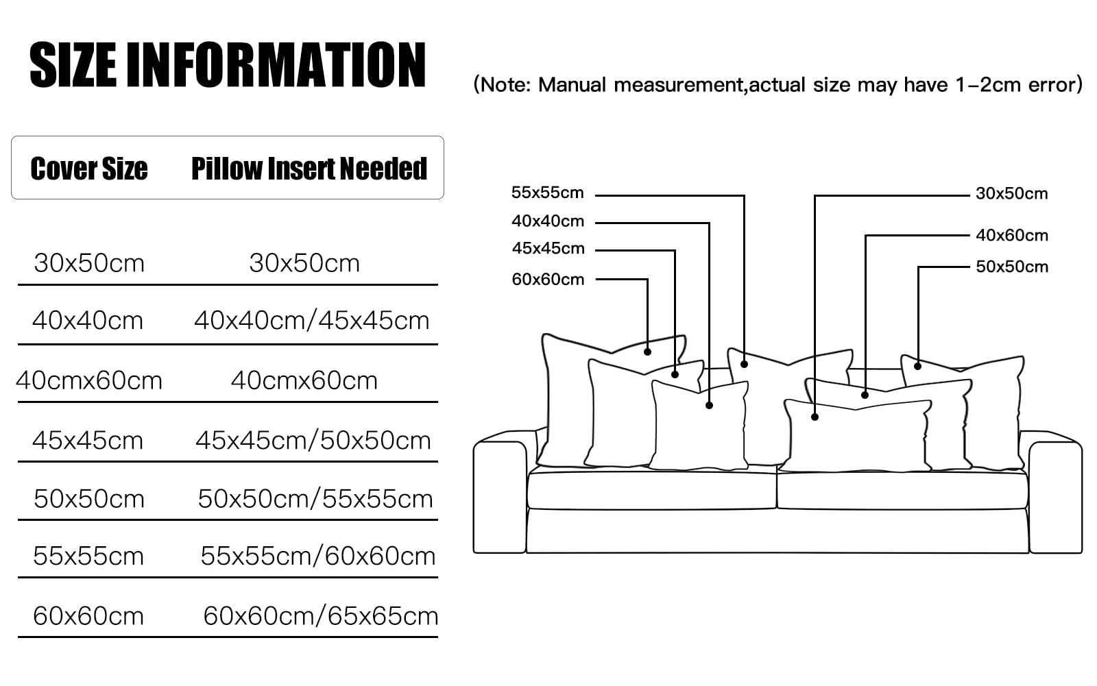 JOTOM Set of 2 Corduroy Soft Striped Cushion Covers 45x45 cm Decorative Throw Pillow Covers Square Cushion Case Home Boho Decor Pillow Cases for Couch Sofa Bedroom 18x18 Inch (Sage Green)