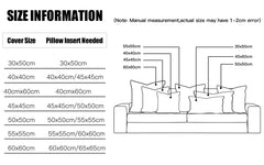 JOTOM Set of 2 Corduroy Soft Striped Cushion Covers 45x45 cm Decorative Throw Pillow Covers Square Cushion Case Home Boho Decor Pillow Cases for Couch Sofa Bedroom 18x18 Inch (Sage Green)