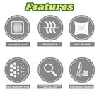 Home Cotton Blend Pillow Protectors Pillowcover Pack of 2 Hotel Quality Premium