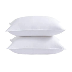 House of Velours Home Duck Feather Pillows 2 Pack Hotel Quality Standard Size