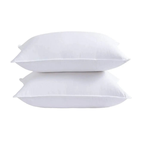 House of Velours Home Duck Feather Pillows 2 Pack Hotel Quality Standard Size