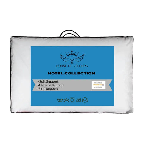 House of Velours® Home Pillows 1,2,4,6,8 Pack Hotel Quality Side Sleeper Bounce