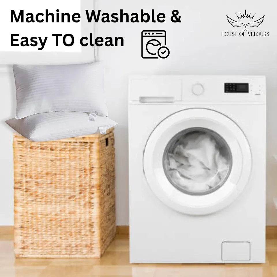 House of Velours® Home Pillows 1,2,4,6,8 Pack Hotel Quality Side Sleeper Bounce