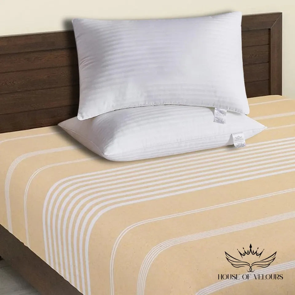 House of Velours® Home Pillows 1,2,4,6,8 Pack Hotel Quality Side Sleeper Bounce