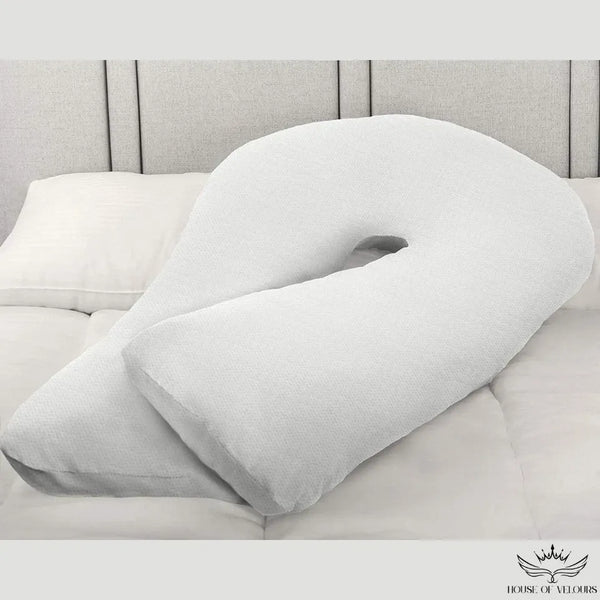 Home 9 Ft Full Body U Shape Pillow Only Nursing Pregnancy Body Back Support