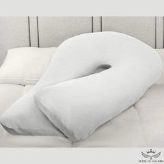 Home 9 Ft Full Body U Shape Pillow Only Nursing Pregnancy Body Back Support