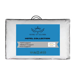House of Velours® Home Pillows 1,2,4,6,8 Pack Hotel Quality Side Sleeper Bounce