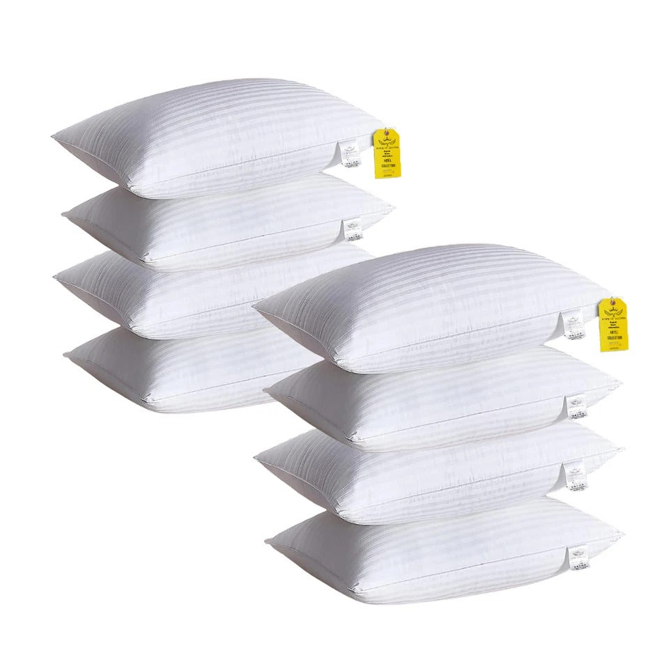 House of Velours® Home Pillows 1,2,4,6,8 Pack Hotel Quality Side Sleeper Bounce